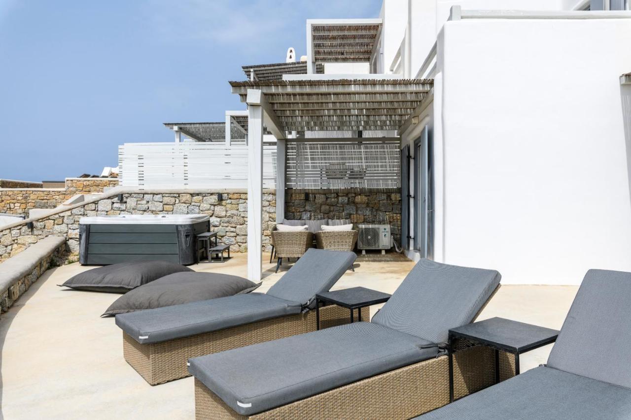 Mykonos Residence Villas & Suites Merchia Beach מראה חיצוני תמונה